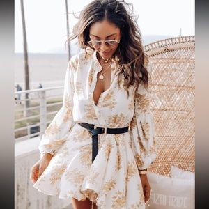 12th Tribe Sorrento Floral Mini Dress